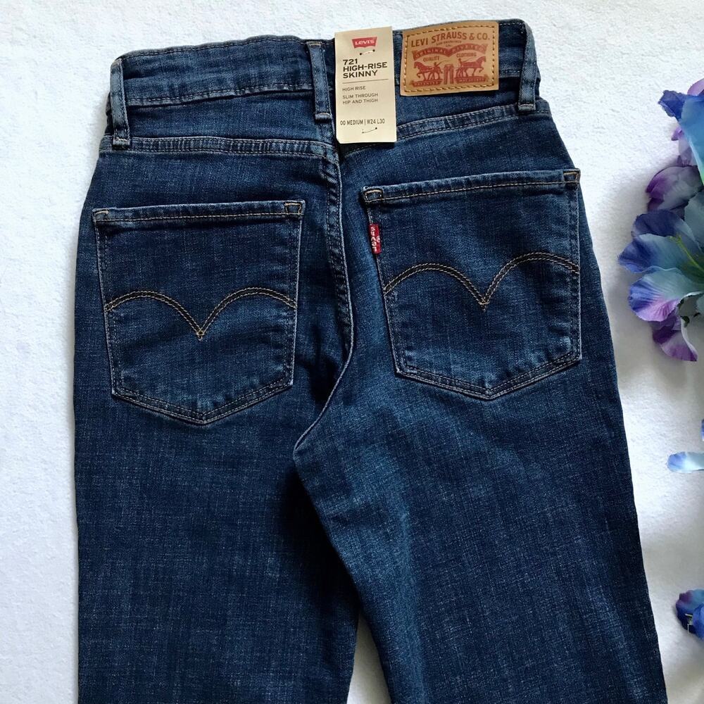 Levi's NWT 721 High Rise Skinny Jeans Women Various - Picture 6 of 11
